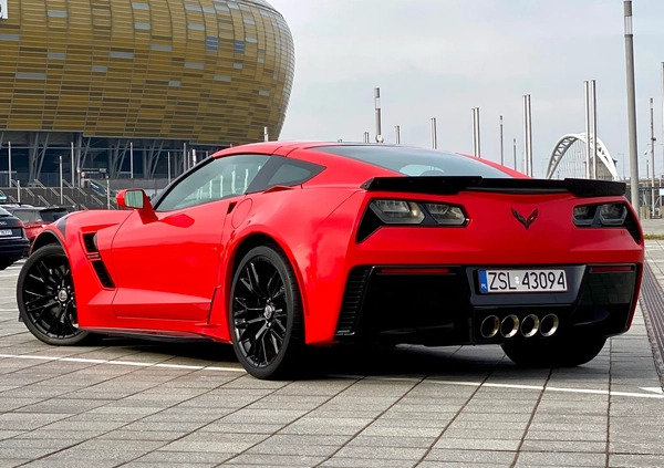 Chevrolet Corvette cena 250000 przebieg: 56500, rok produkcji 2017 z Gdańsk małe 436